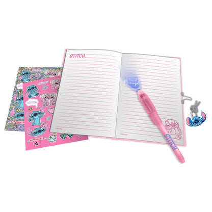 Diario secreto A4 de Stitch Disney con bolígrafo mágico - 2