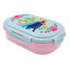 Sandwichera Frozen Disney azul y rosa con Elsa y Anna