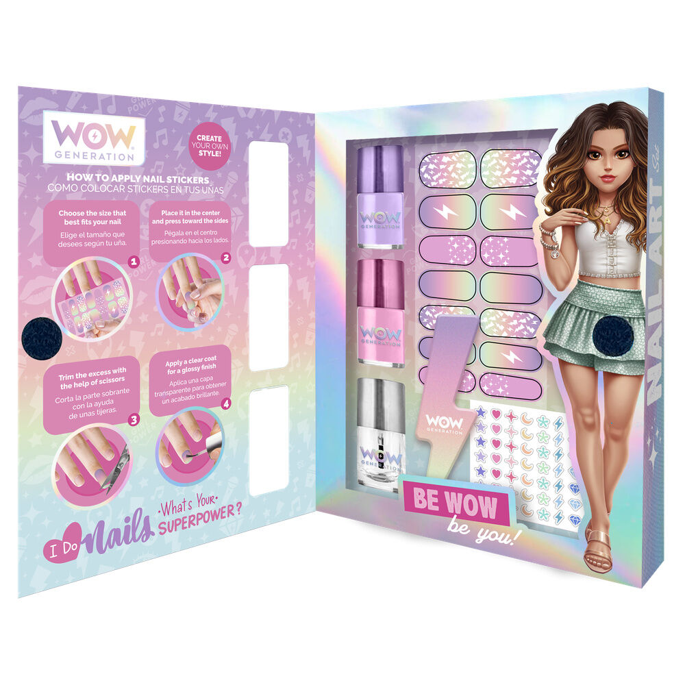 Set WOW Generation de tres esmaltes para nail art - 2