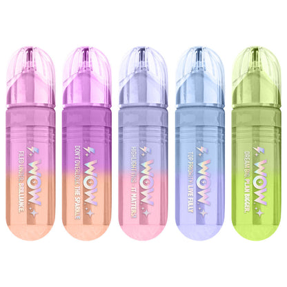 Set de cinco subrayadores con purpurina WOW Generation en colores surtidos - 2