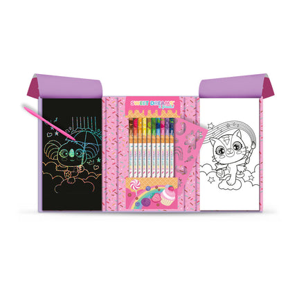 Bloc Sweet Dreams & Friends con libros de colorear y lápices - 2