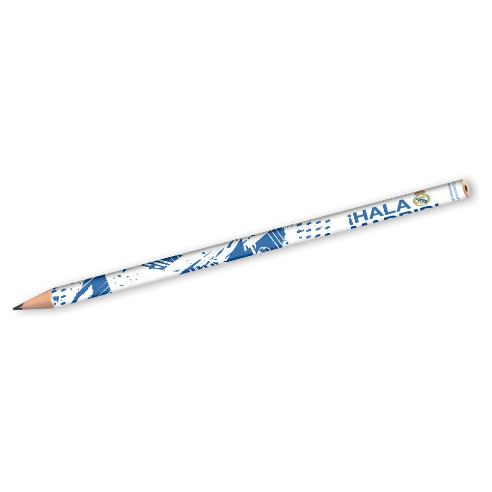 Set portatodo de papelería Real Madrid blanco con varios compartimentos - 3