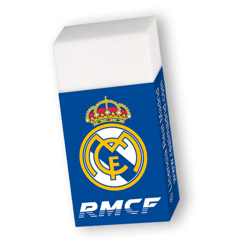 Set portatodo de papelería Real Madrid blanco con varios compartimentos - 5
