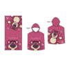 Poncho toalla de microfibra rosa con Lotso de Toy Story