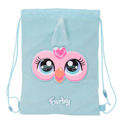 Saco Furby SAFTA azul claro con bolsillo interior