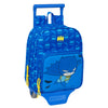 Mochila trolley azul Batman DC Comics SAFTA con ruedas