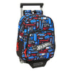 Trolley mochila extraíble Hot Wheels SAFTA negro de 27 cm