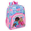Mochila Good Day Barbie rosa y azul de 42 cm