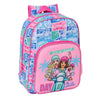 Mochila Good Day Barbie rosa y azul de 34 cm