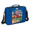 Cartera extraescolar azul Avengers Marvel SAFTA con bandolera