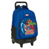 Mochila trolley azul de Los Vengadores Marvel con ruedas