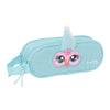 Portatodo doble Furby azul claro con dos cremalleras