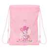 Saco rosa Baby Minnie Disney con cordones y flores