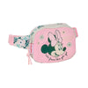 Riñonera rosa Minty de Minnie Disney con correa ajustable