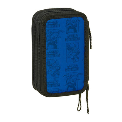 Plumier triple Avengers Marvel SAFTA con tres compartimentos - 2