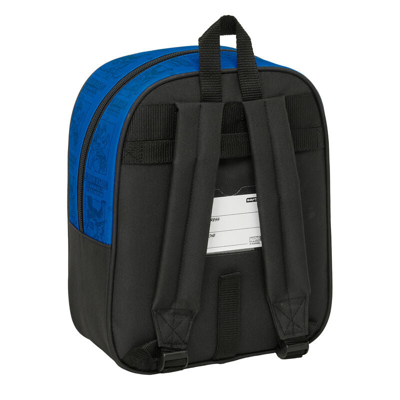Mochila azul Marvel Avengers con superhéroes - 2