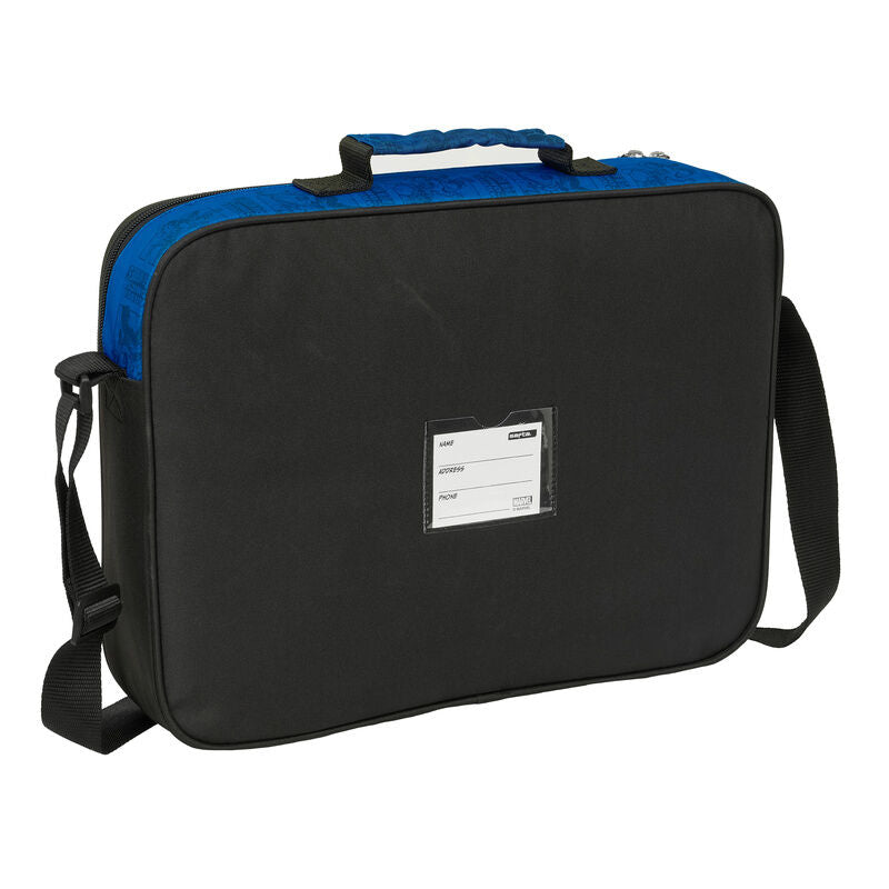 Cartera extraescolar azul Avengers Marvel SAFTA con bandolera - 2
