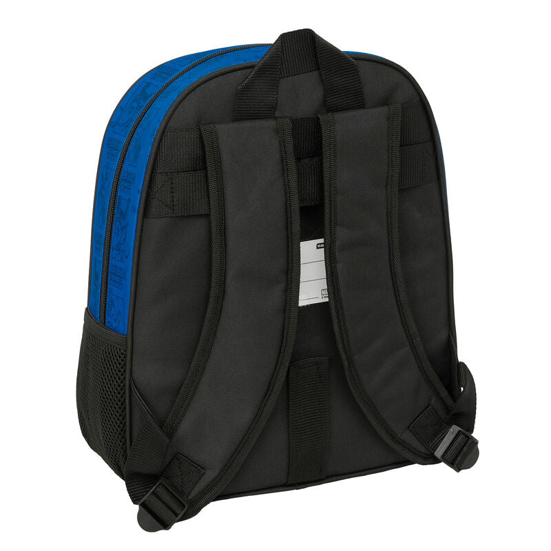 Mochila azul SAFTA de Los Vengadores Marvel con bolsillo frontal - 2