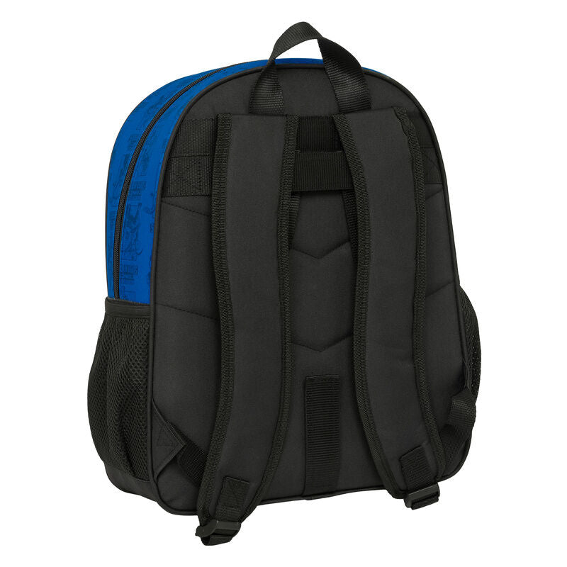 Mochila azul Marvel Avengers con Iron Man, Spider-Man, Hulk y Capitán América - 2