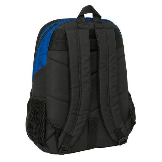 Mochila azul y negra Marvel Vengadores con varios superhéroes - 2