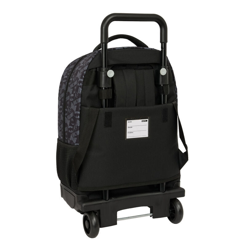 Trolley compacto Batman DC Comics negro y azul con mochila extraíble - 2