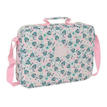 Cartera extraescolares rosa de Minnie Disney con bandolera ajustable - 2