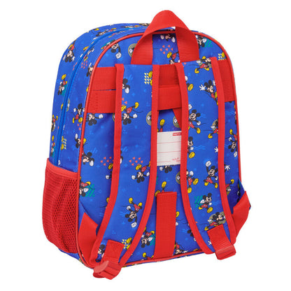 Mochila azul de Mickey Disney de 34 cm - 2
