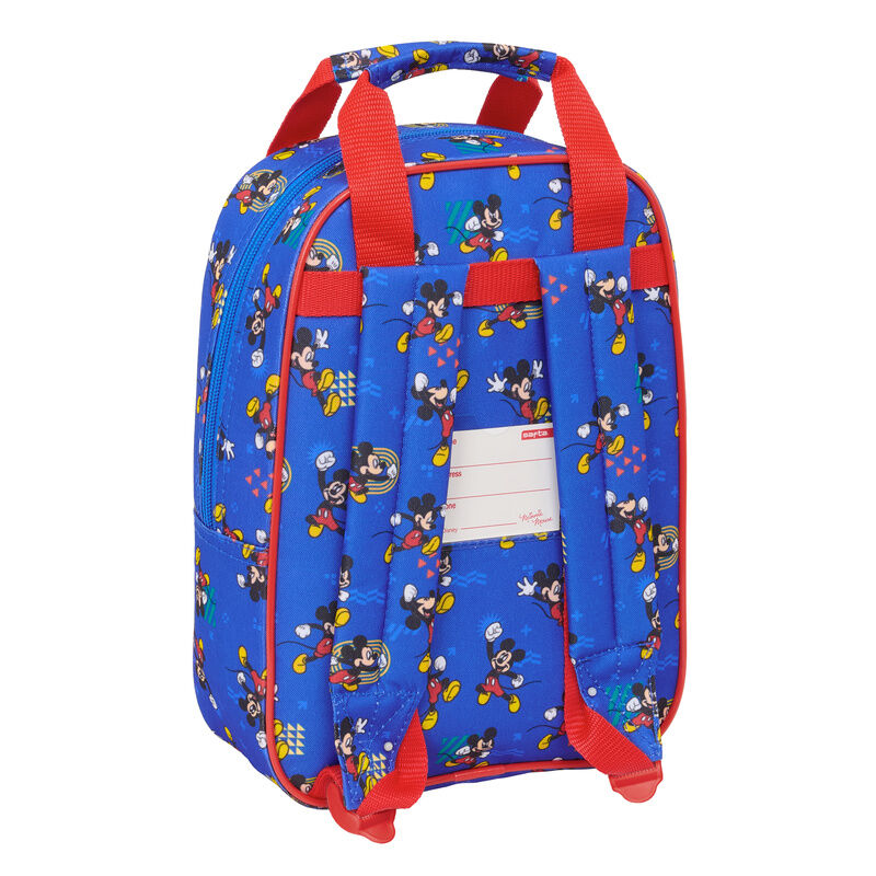 Mochila azul de Mickey Disney con bolsillo frontal - 2