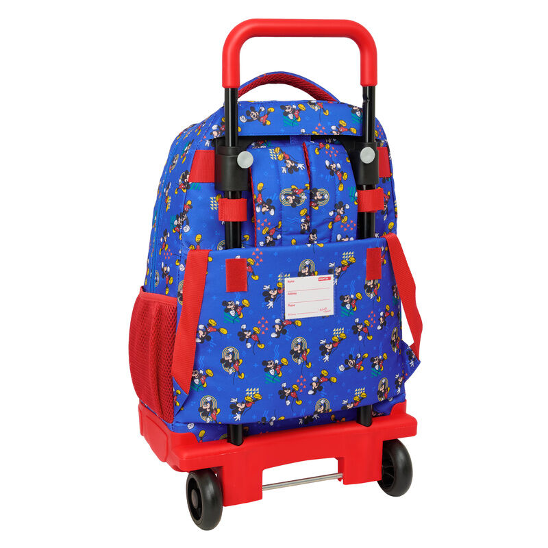 Trolley mochila azul de Mickey Disney con asa extraíble - 2