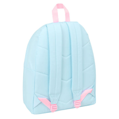 Mochila azul claro SAFTA Pembe The Pink Cat con gato rosa - 2