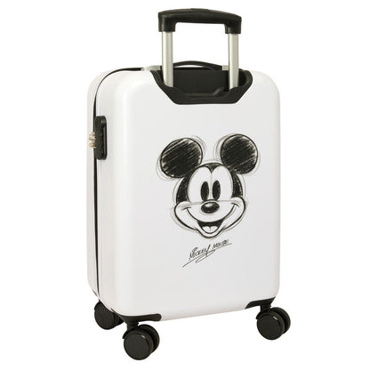 Maleta trolley blanca de cabina con diseño de Mickey Mouse - 2
