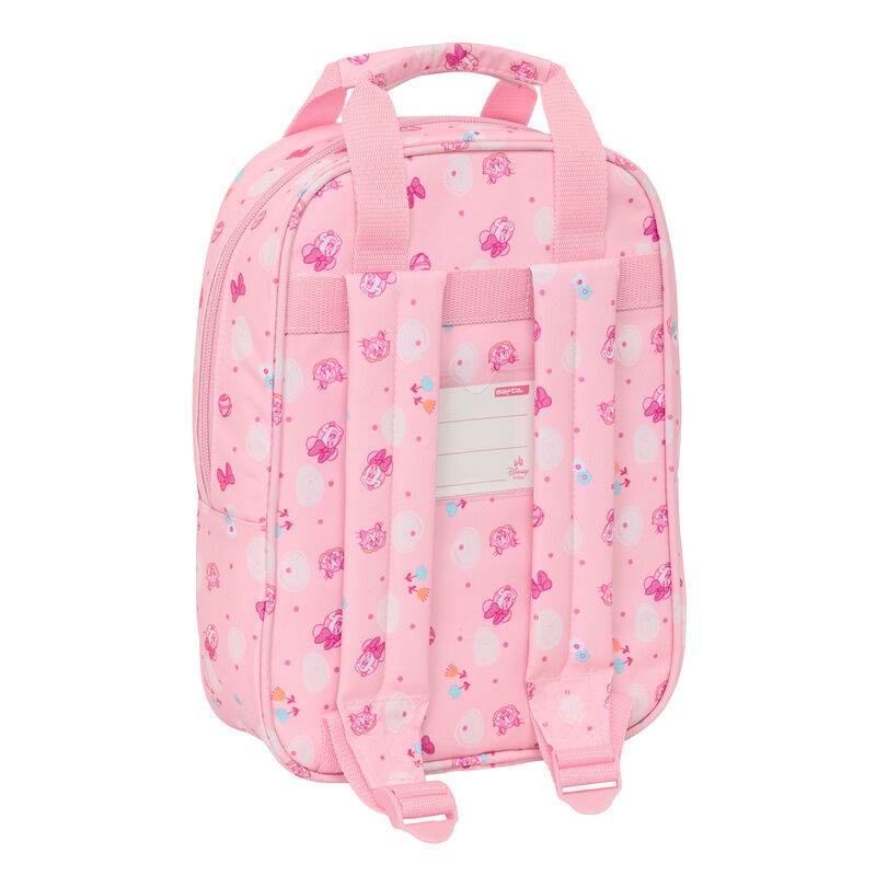 Mochila rosa Baby Minnie Disney con bolsillo frontal - 2