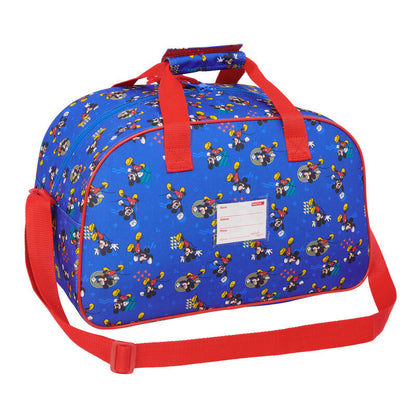 Bolsa de deporte azul SAFTA con diseño de Mickey Disney - 2