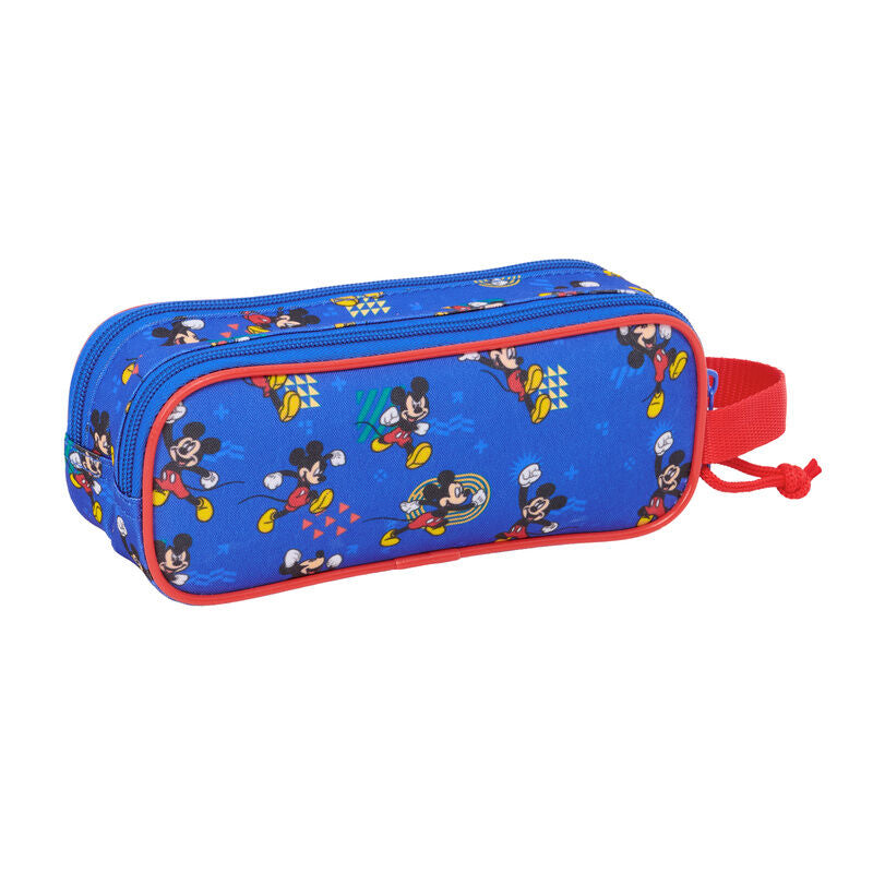 Portatodo doble azul de Mickey Disney con asa lateral - 2