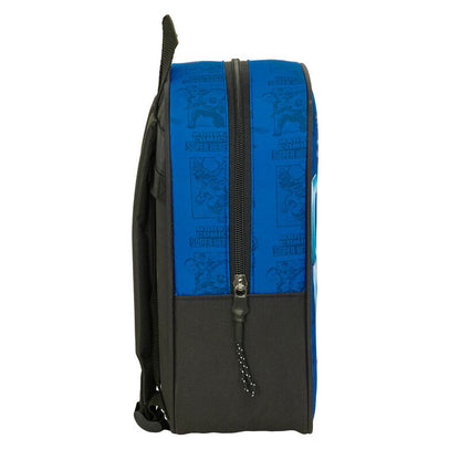 Mochila azul Marvel Avengers con superhéroes - 3