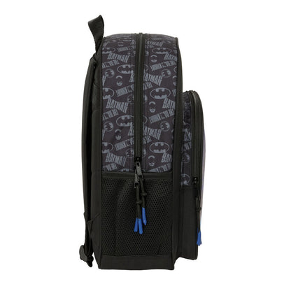 Mochila SAFTA de Batman DC Comics en negro y azul - 3