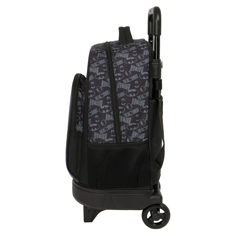 Trolley compacto Batman DC Comics negro y azul con mochila extraíble - 3