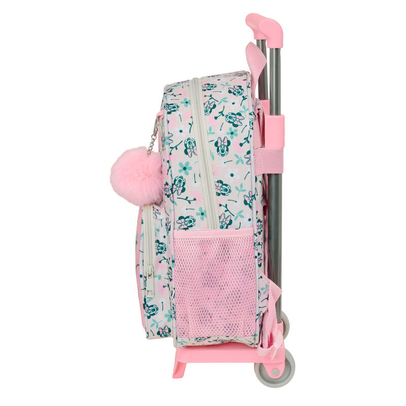 Trolley escolar Minty Minnie Disney rosa con mochila extraíble - 3