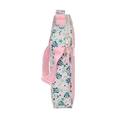 Cartera extraescolares rosa de Minnie Disney con bandolera ajustable - 3