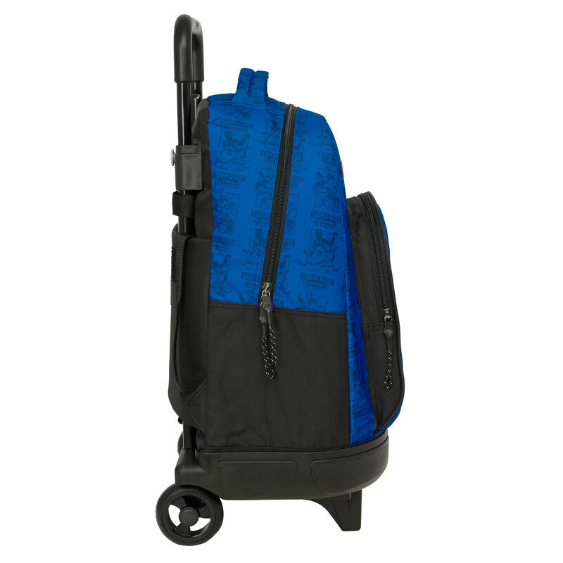 Mochila trolley azul de Los Vengadores Marvel con ruedas - 3