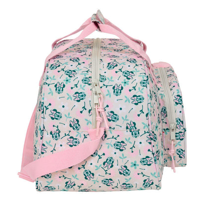 Bolsa de deporte Minty Minnie Disney rosa con bolsillo frontal - 3