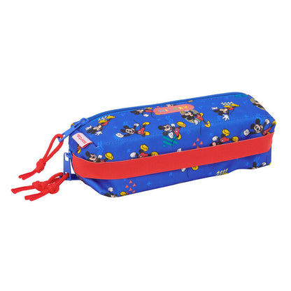 Portatodo triple azul de Mickey Disney con tres cremalleras - 3