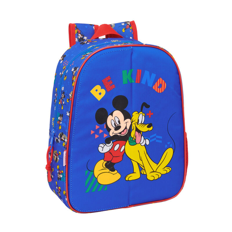 Mochila azul de Mickey Disney de 34 cm - 4