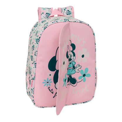 Mochila rosa Minty Minnie Disney con estampado floral - 5