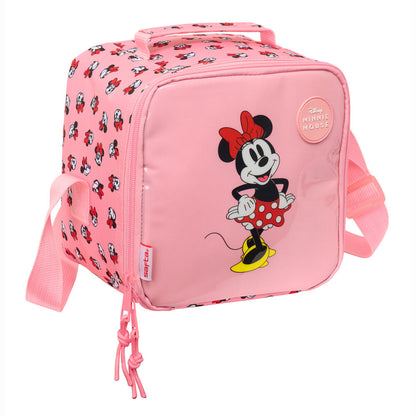Nevera rosa SAFTA de Minnie Disney con bandolera