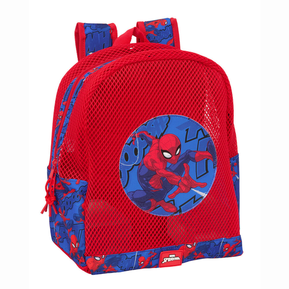 Mochila de rejilla roja y azul de Spider-Man Marvel