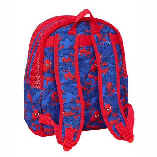 Mochila de rejilla roja y azul de Spider-Man Marvel - 3
