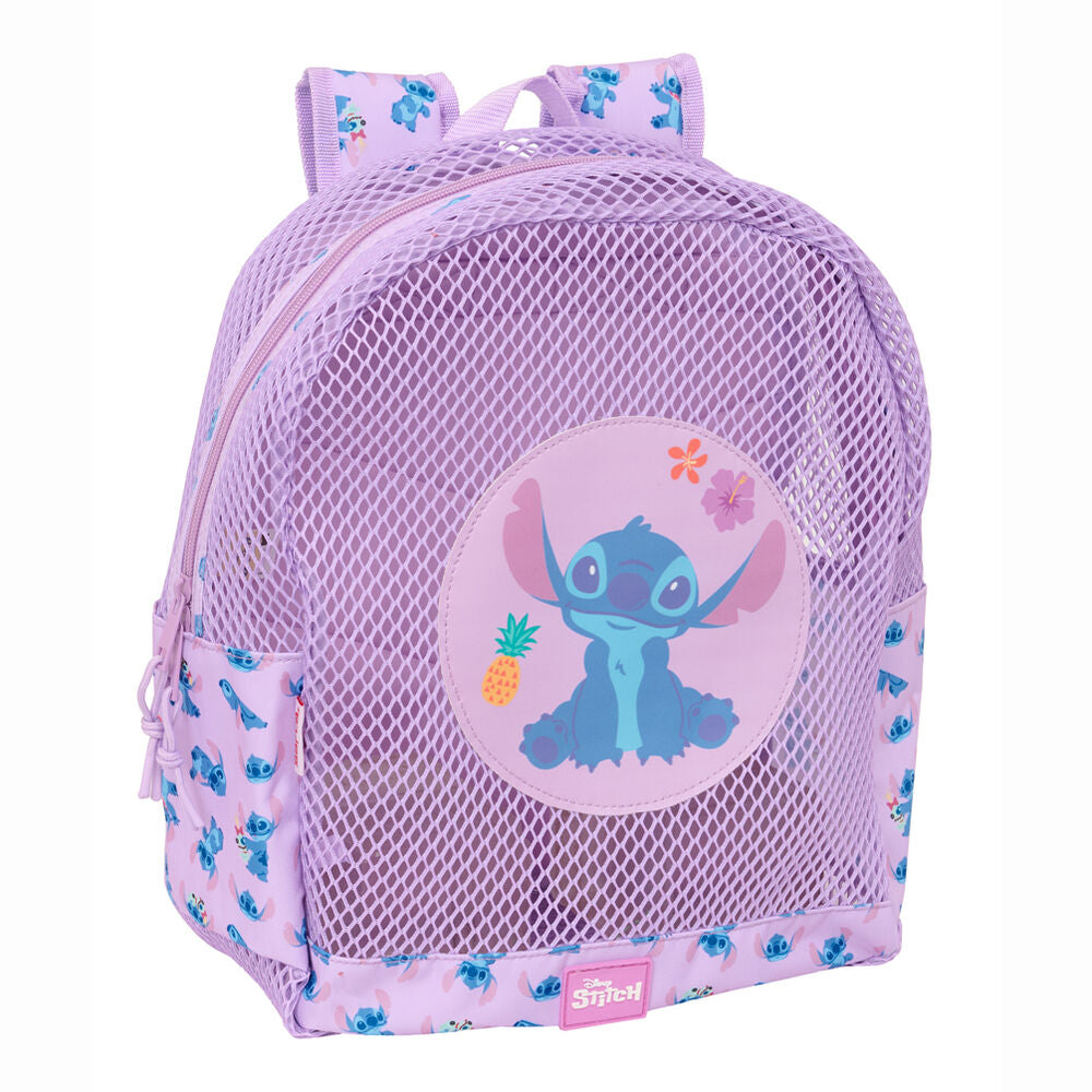 Mochila antiarena lila de Stitch Disney
