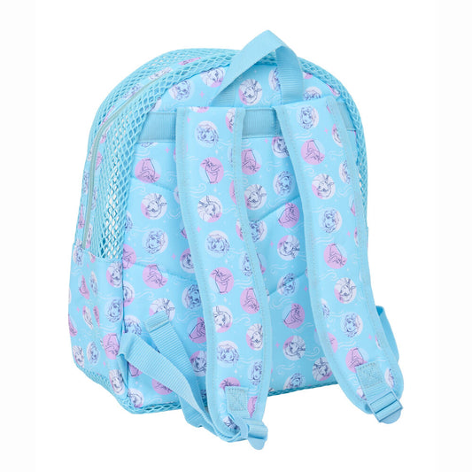 Mochila antiarena Frozen Disney azul con Elsa y Anna - 2
