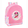 Mochila rosa antiarena de Minnie Disney con rejilla